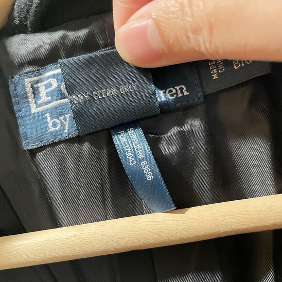 Polo by Ralph Lauren Men’s Peacoat – Size 3XB Big – Black Wool Blend - Picture 4 of 7